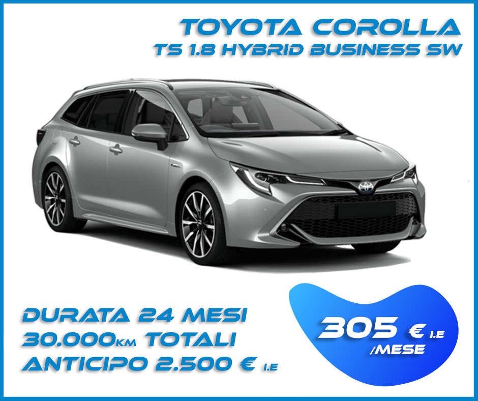 articolo offerta corolla sw