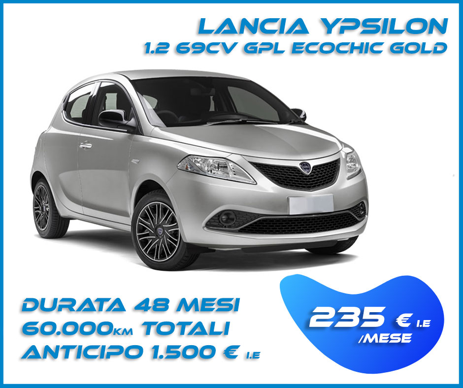 lancia ypsilon articolo offerta