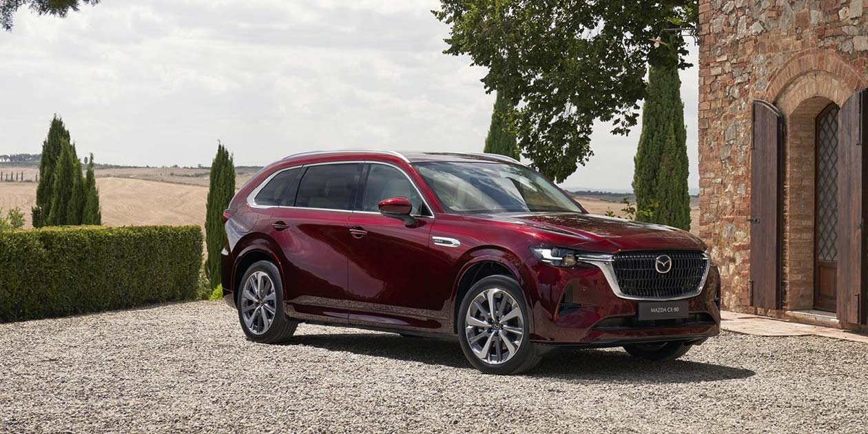 Immagine emozionale MAZDA CX-80 3.3L e-Skyactiv D 249cv 8AT AWD Homura Plus